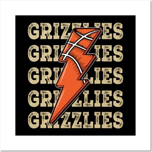 Funny Sports Grizzlies Proud Name Basketball Classic Posters and Art